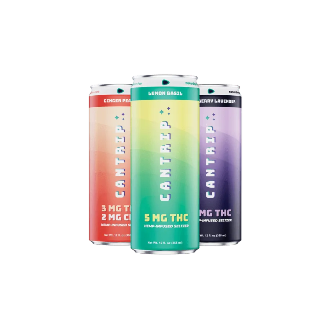 Cantrip Cannabis-Infused Seltzer and Sodas