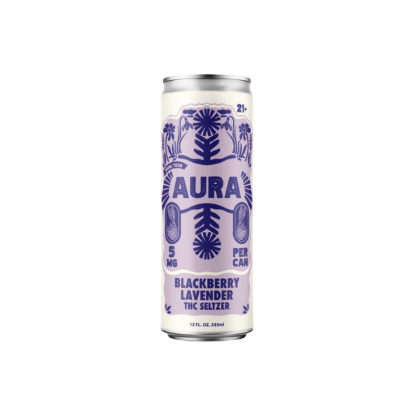 Aura - Blackberry Lavender - 10mg Seltzer