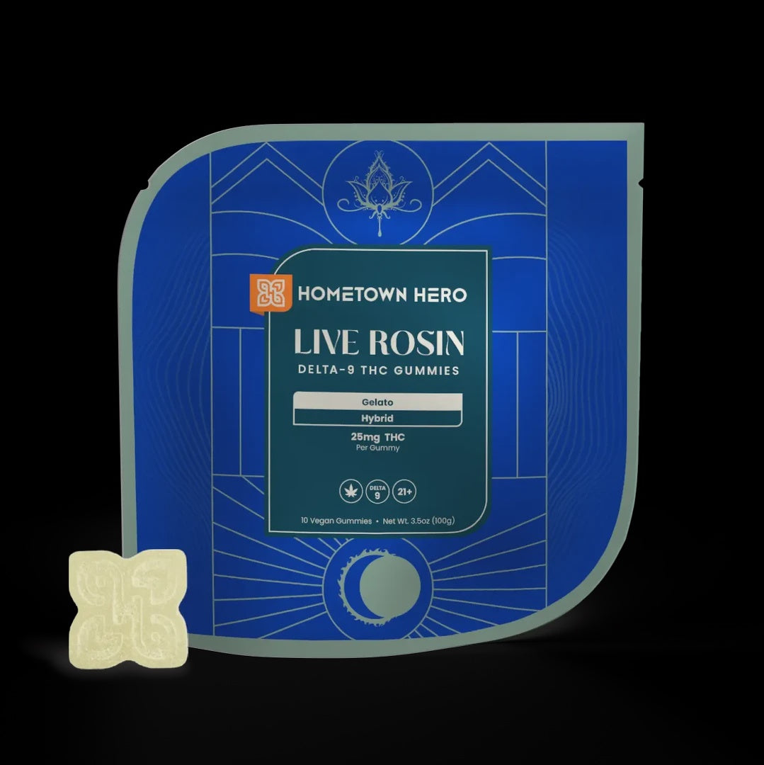 Hometown Hero - Gelato Gummies 25mg (10ct)