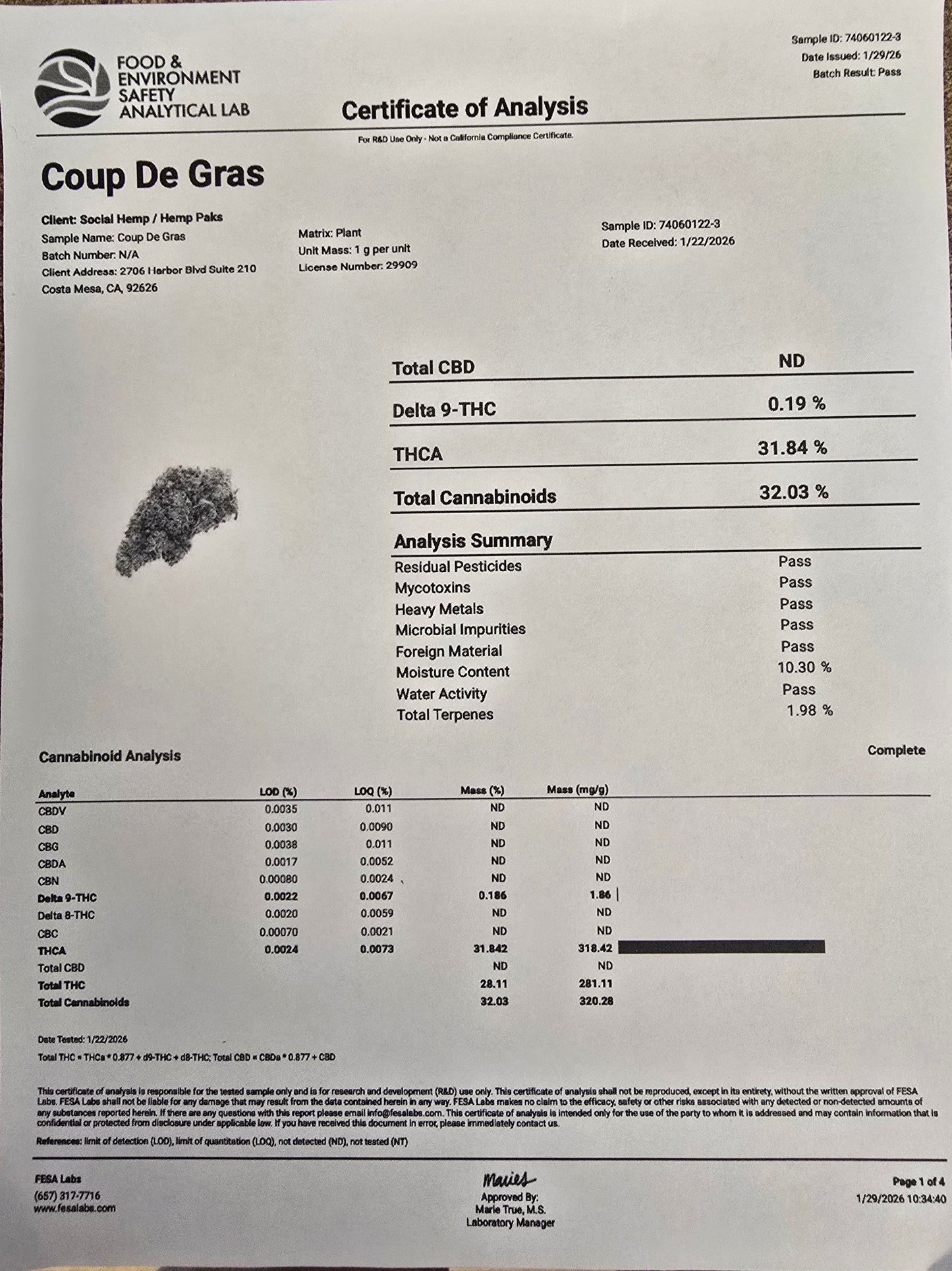 Private Reserve Exotics - THCa