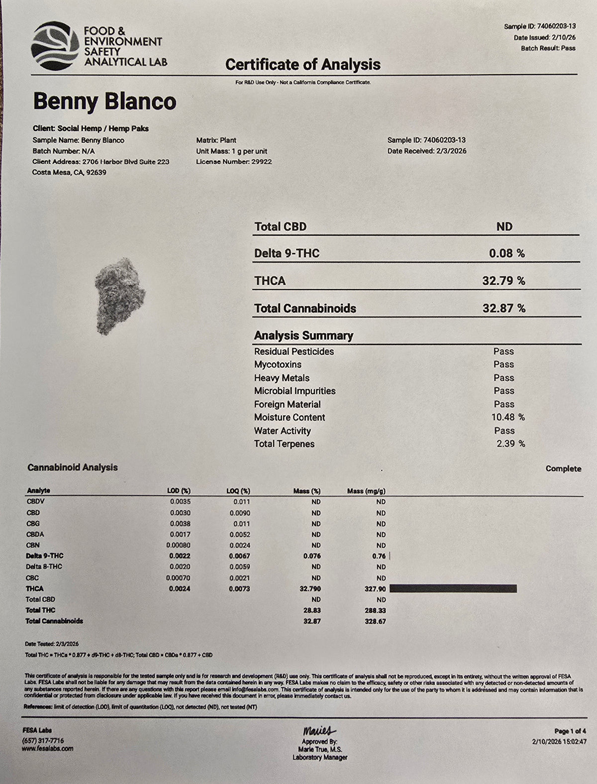 Private Reserve Exotics - THCa