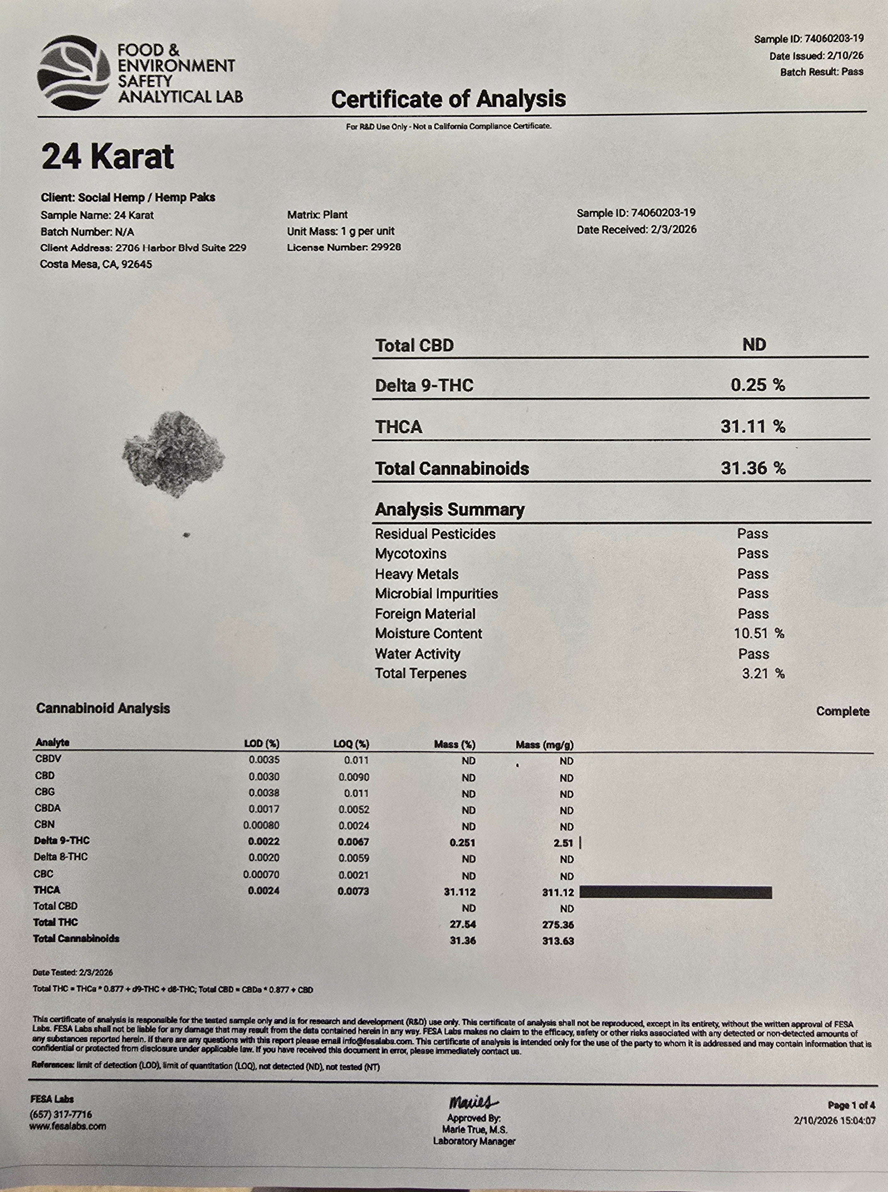 Ultra Premium Indoor - THCa