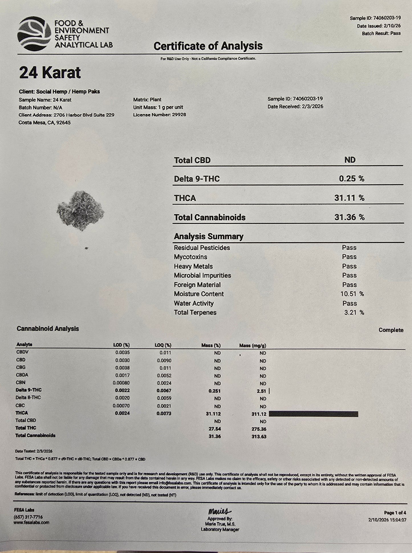 Ultra Premium Indoor - THCa