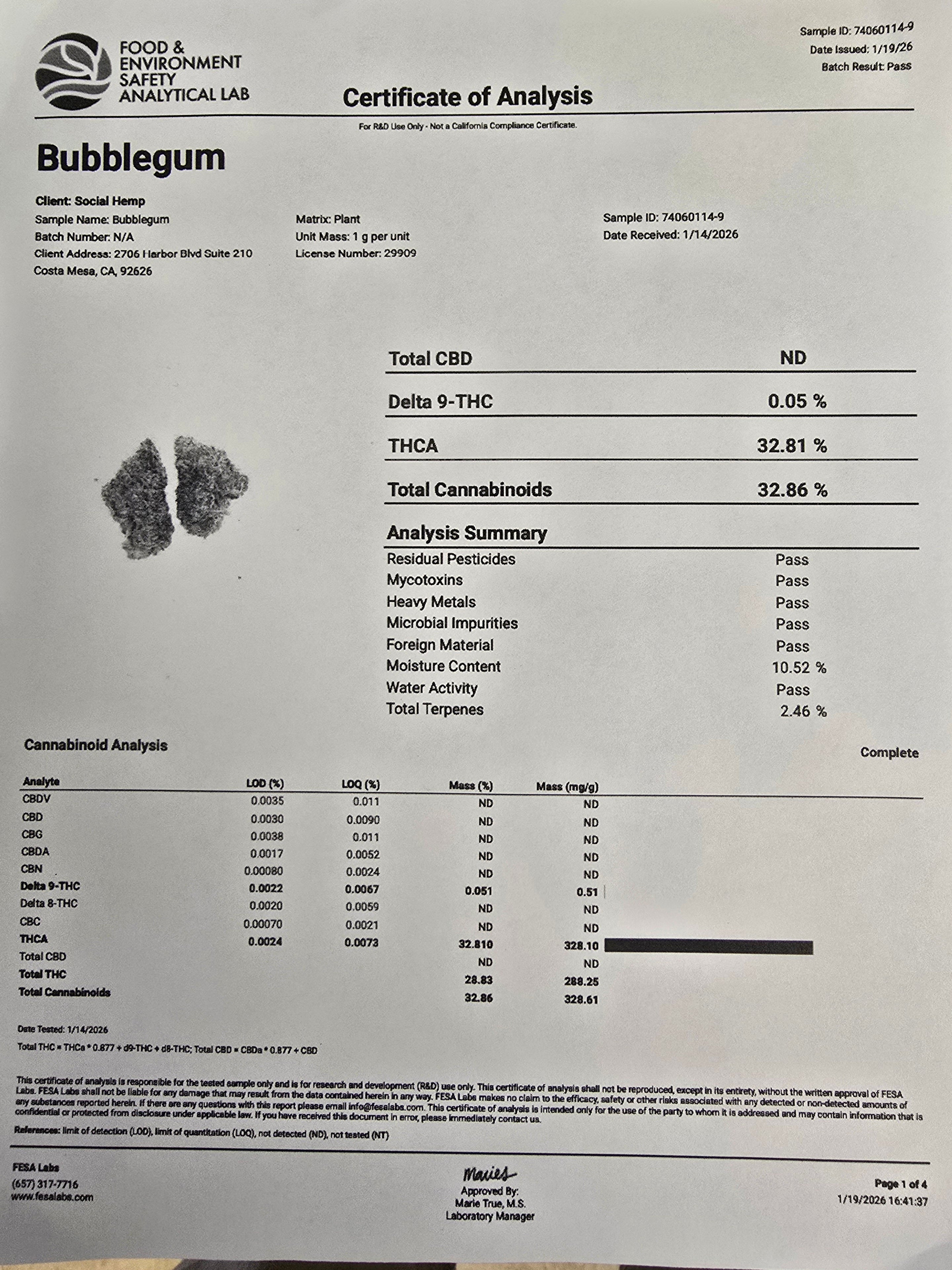 Luxury Craft - THCa
