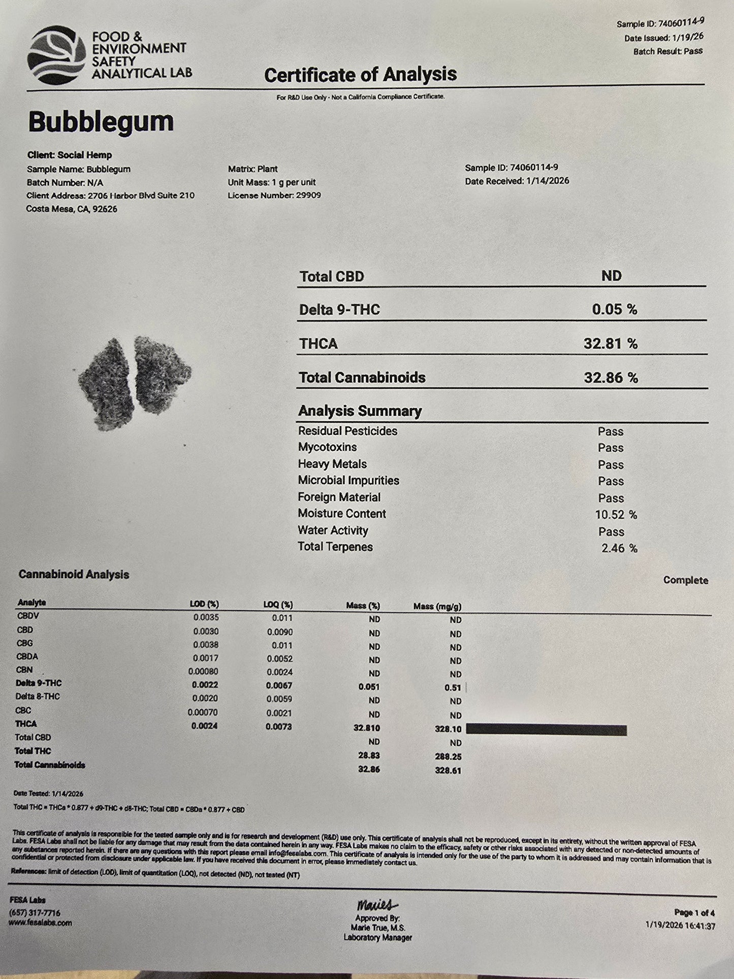 Luxury Craft - THCa
