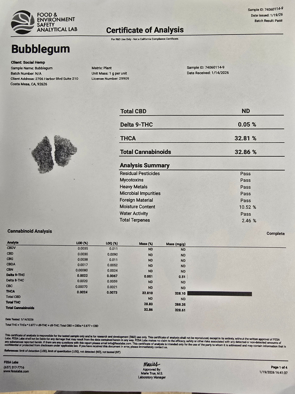 Luxury Craft - THCa