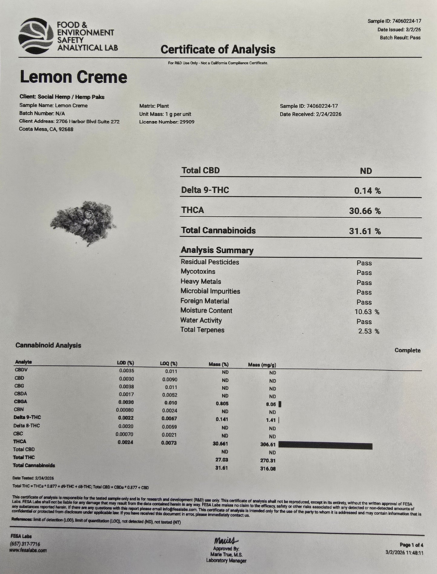 Luxury Craft - THCa